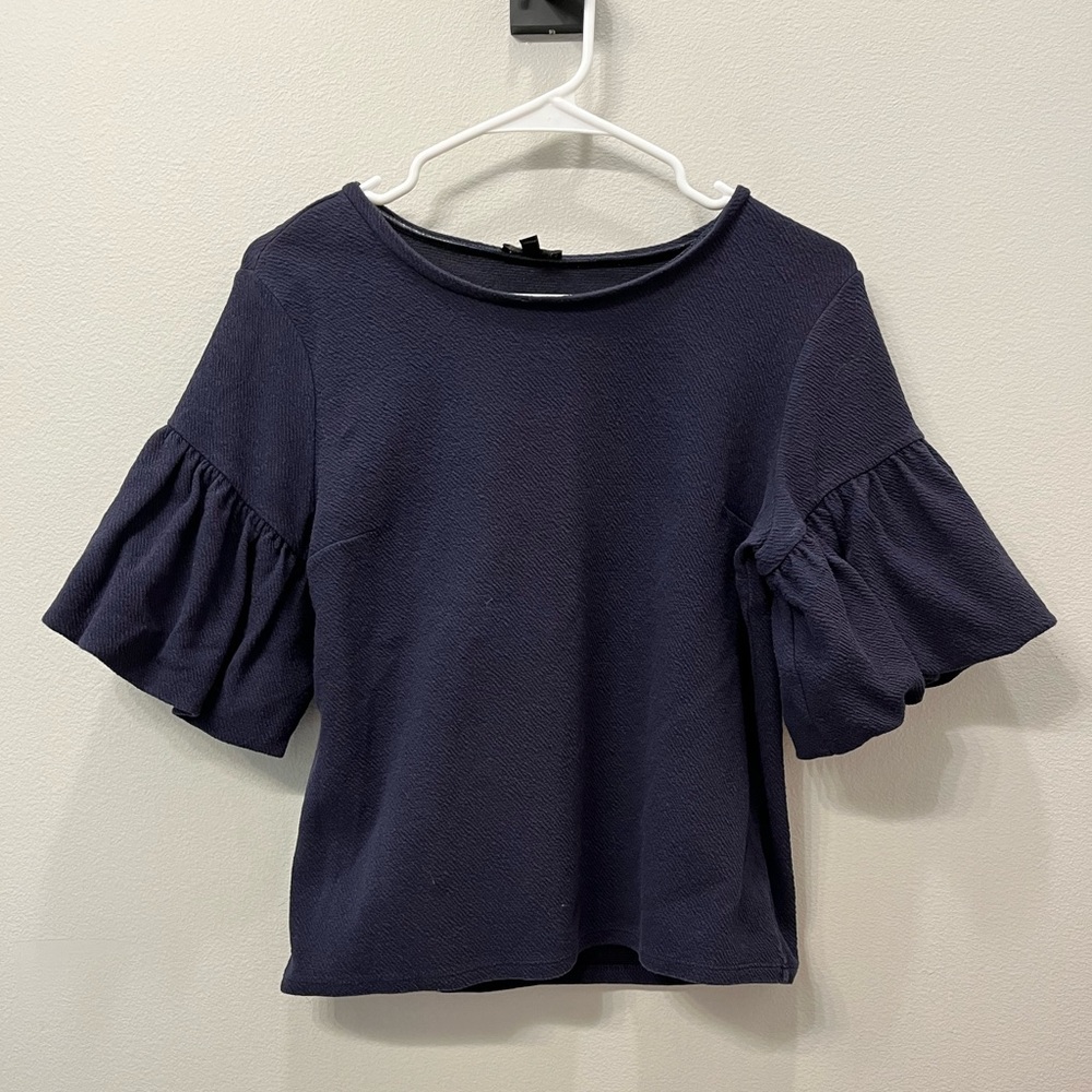 Ruffle Sleeve Top